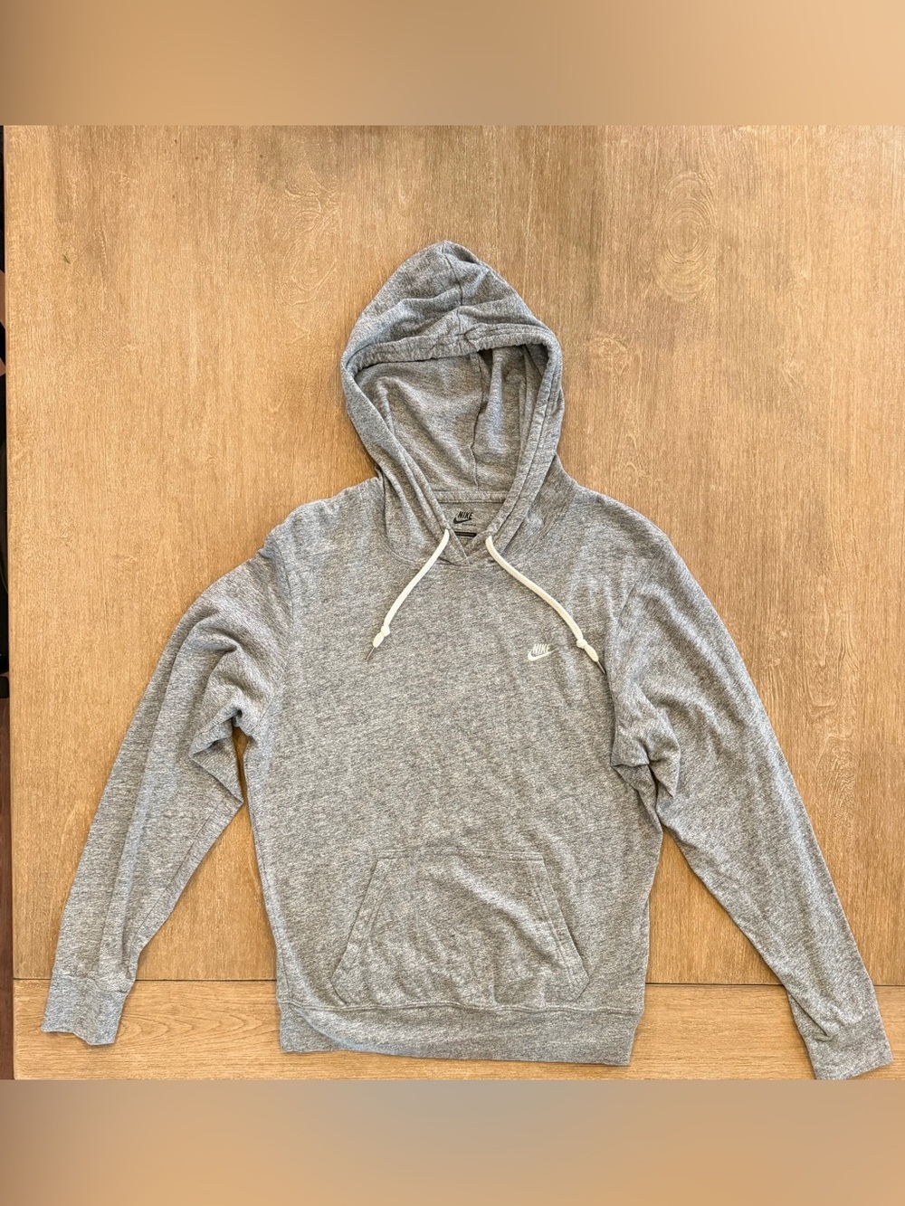 Nike Sportswear Gray Lightweight Pullover Hoodie Women’s Small